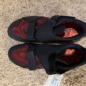Nike Black and Red Cycling Shoes